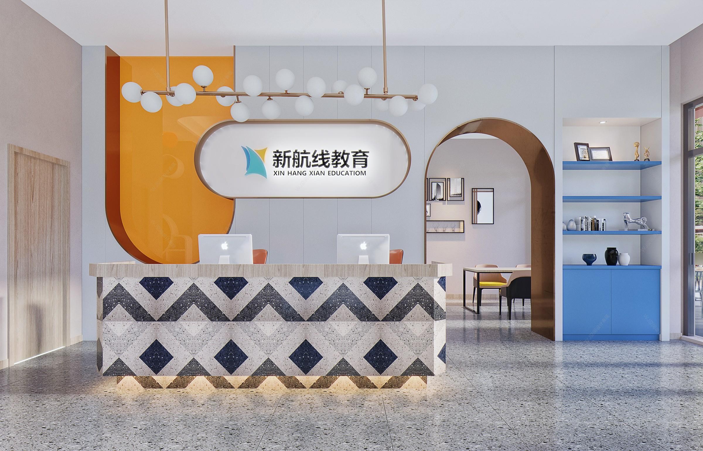 现代教育机构装修注意事项，设计案例全