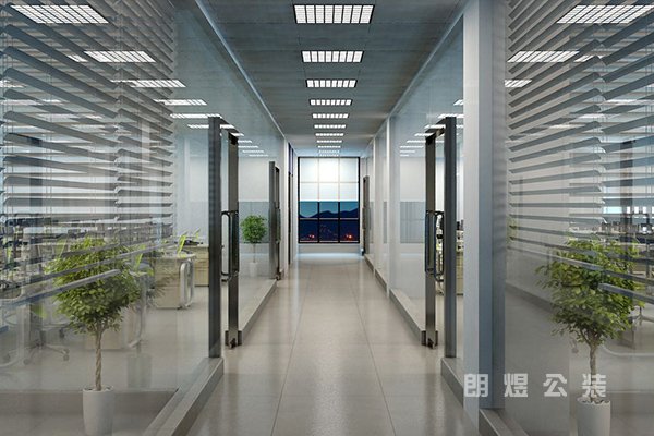 办公室装修玻璃隔断挑选方法以及安装注