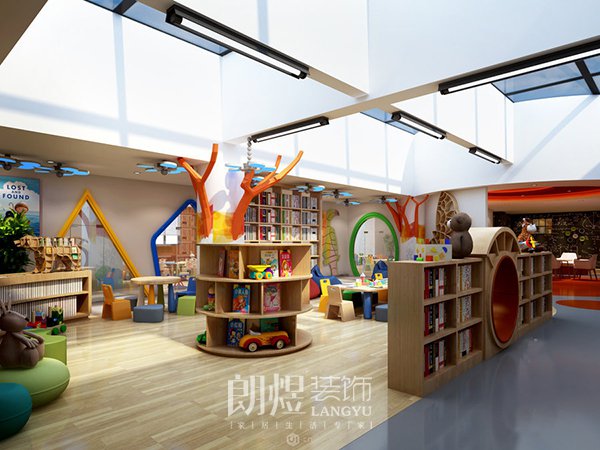 双流早教培训机构装修效果图