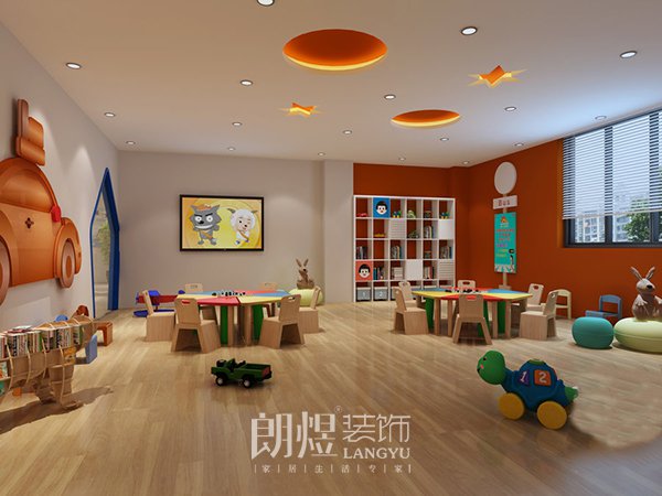 双流早教培训机构装修效果图