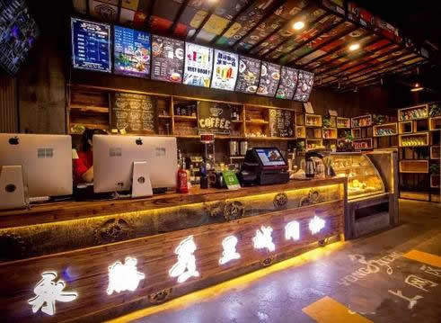 网咖装修效果图