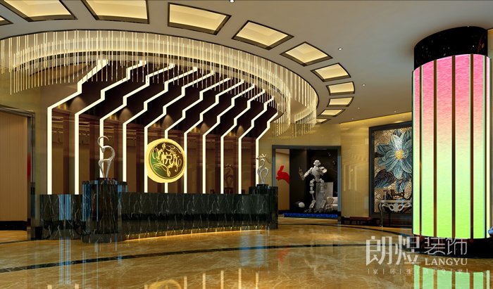 KTV前台接待效果图