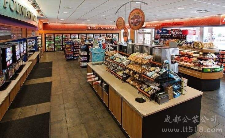 成都便利店该如何装修才好？便利店装修设计效果图精选