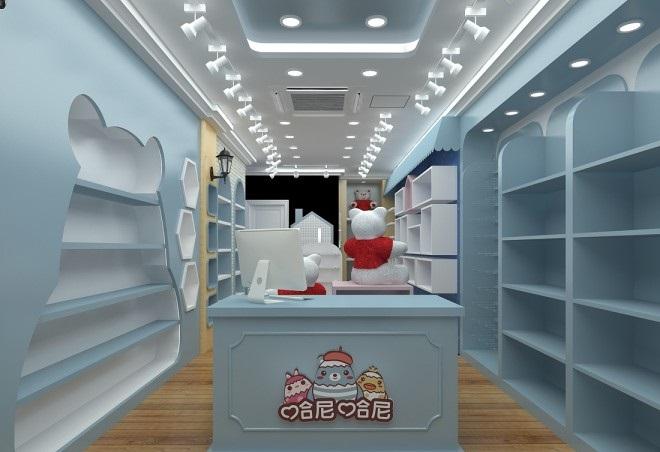 孕婴店内布置效果图