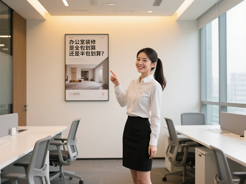 办公室装修是全包划算还是半包划算？