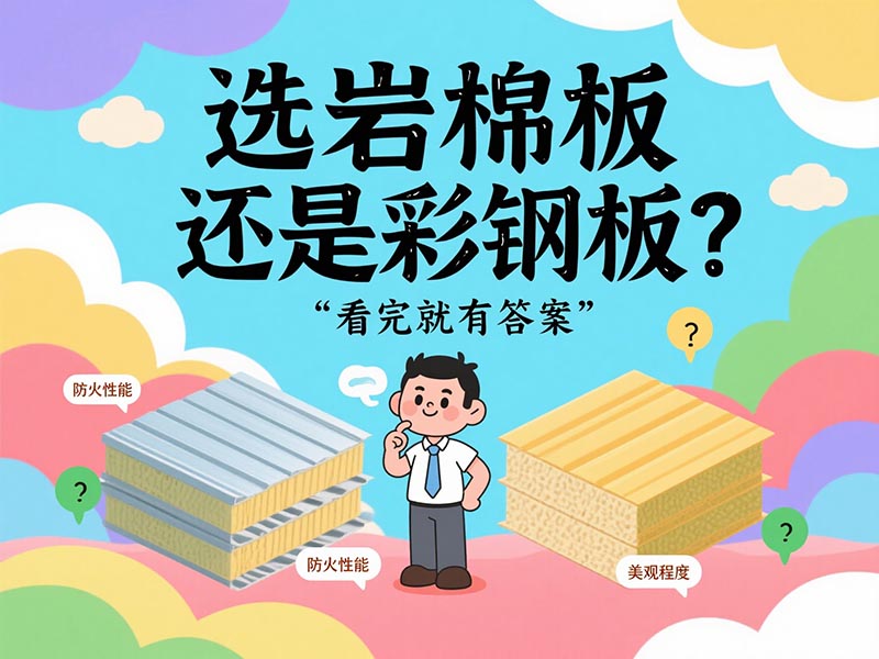 岩棉板和彩钢板该怎么选