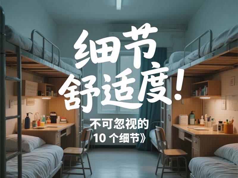 细节决定舒适度：不可忽视的 10 个细节?