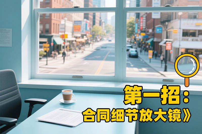 第一招：合同细节放大镜?
